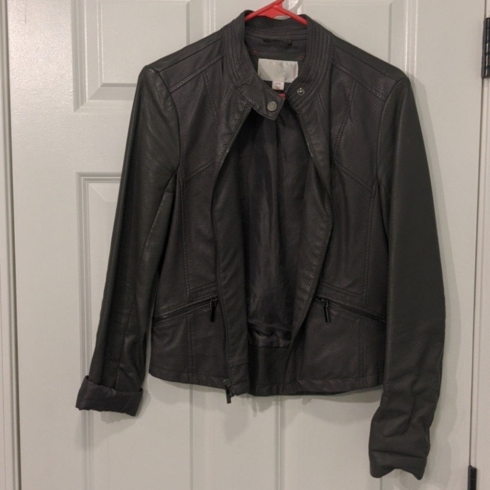 XHilaration Faux Leather Jacket